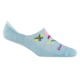 Darn Tough No Show Hidden Lightweight Socks - Women's Glacier Large