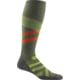 Darn Tough Pennant RFL Over-The-Calf Ultra-Lightweight Ski Sock - Mens Green Large
