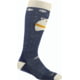 Darn Tough Polar Bear OTC Midweight w/ Cushion/ Padded Shin Socks - Kids Blue Large