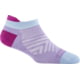 Darn Tough Run No Show Tab Ultra-Lightweight Sock - Womens Lavender Large