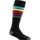 Darn Tough Snowburst Over-The-Calf Midweight w/ Cushion Ski Sock - Womens Black Small