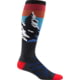 Darn Tough Solstice OTC Lightweight Ski Sock - Mens Charcoal Large