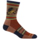 Darn Tough Willoughby Micro Crew Lightweight Hiking Socks - Men's Chestnut X-Large