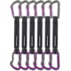 DMM Shadow Quickdraw Pack of 7 Titanium/Purple 18cm