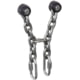 DMM Stal Anchors Stainless Bottom Rope Black/Silver