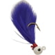 Double-O Tackle Company Flu-Flu Jig 1/32 oz Sz 8 Hook White/Purple