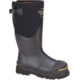 Dryshod Steel-Toe Adjustable Gusset Work Boot, Black/Yellow, 9, STG-UH-BK-009