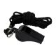 DT Systems Super-Pro Training Whistle / Nylon Lanyard Black