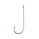 Eagle Claw Aberdeen Hook Non-Offset Ringed Eye Light Wire Bronze A-Pack Hooks 214A-2