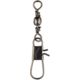 Eagle Claw Barrel Swivel w/Interlock Snap Black Size 2/0