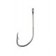Eagle Claw Plain Shank Hook Offset Claw Point Ringed Eye Nickel 100-Box Hooks