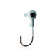 Eagle Claw Tin Ballhead Jig Hook w/ BarbWhite1/4oz