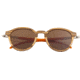 Earth Wood Sabal Sunglasses, Apple Wood Frame, Brown Lens, Polarized, One Size, ESG044AS