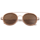 Earth Binz Polarized Sunglasses - Unisex, Babinga/Brown, One Size, ESG048BR