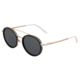 Earth Binz Polarized Sunglasses - Unisex, Ebony/Black, One Size, ESG048EG