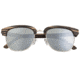 Earth Sassel Polarized Sunglasses - Unisex, Ebony/Silver, One Size, ESG045ES