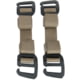 Eberlestock Metal Hook Up Kit Strap 2-Pack Dry Earth