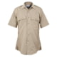 Elbeco California Highway Patrol Short Sleeve Poly/Rayon Shirt   Mens 20 In Tan