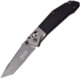 Elite Tactical Rapid Lock Folder 3.5in Serrated 8Cr13Mov Stainless Steel G10 Handle Gray/Black