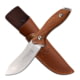 Elk Ridge Drop Point Fixed Blade Knife 4 in 3Cr13 Stainless Steel Rose Wood