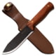 Elk Ridge Drop Point Fixed Blade Knife 5.5 in 65Mn Steel Brown