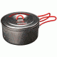 Evernew Titanium Ultralight Pot - Red)-1.3L