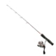 Favorite Fishing Army Ice Rod Combo 28in Medium Light Black/Red
