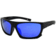 Filthy Anglers Castaic EP Mirror Sunglasses - Mens, Matte Black Frame, Polarized EP Blue Mirror Lens, CASMBK-EP-B