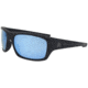 Filthy Anglers Mystic Sunglasses - Mens, Matte Black Frame, Polarized w/ Ice Blue Mirror Lens, MYSMBK01P-WB