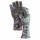 Fish Monkey Half Finger Guide Gloves Grey Water Camo M