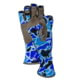 Fish Monkey Half Finger Guide Gloves Old School Blue L
