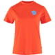Fjallraven Fox Boxy Logo Tee - Women's Flame Orange Medium