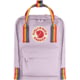 Fjallraven Kanken Rainbow Mini - Unisex Pastel Lavender/Rainbow One Size  Size
