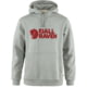 Fjallraven Logo Hoodie - Men's Grey-Melange Small