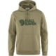 Fjallraven Logo Hoodie - Men's Light Olive Large