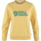 Fjallraven Logo Sweater - Women's Extra Large Mais Yellow