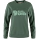Fjallraven Logo Sweater - Women's Large Deep Patina/Misty Green
