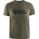 Fjallraven Logo T-Shirt - Men's Dark Olive Small