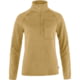 Fjallraven Ovik Fleece Half Zip - Womens Dune Beige Medium