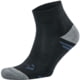 Foot Zen Comfort Quarter Socks - Men's Small Black