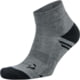 Foot Zen Comfort Quarter Socks - Men's Small Grey