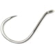 Gamakatsu Octopus Hook Barbless Needle Point Offset Ringed Eye Nickel Size 8/0 6 per Pack