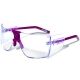 Gargoyles Classic Sunglasses w/ Fuschia Frame, Clear Lens GAR10700073