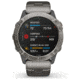 Garmin Fenix 6X Pro Solar Multisport GPS Smartwatch, Titanium w/Ti Band, 010-02157-23