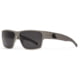 Gatorz Delta Sunglasses Cerakote Gun Metal Frame Smoke Polarized Lens Matte Black Plug