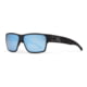 Gatorz Delta Sunglasses Matte Black Frame Smoked Polarized w/ Blue Mirror Lens
