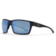 Gatorz Marauder Glasses Smoke Polarized Lens w/Blue Mirror Black One Size