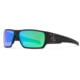 Gatorz Specter Sunglasses Cerakote Black Frame Brown Polarized w/Silver Mirror Lens