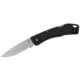 Gerber Lst Ultra Lockback Folding Knife 2.7inch Stonewashed Drop Point Blade Black Gfn Handles