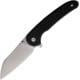 Glow Rhino Lightbringer Linerlock 3.50 in Folding Knife Black G10
